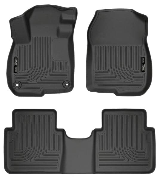 Husky Liners 2022+ Honda Civic WeatherBeater Front & 2nd Seat Floor Liners (Black)