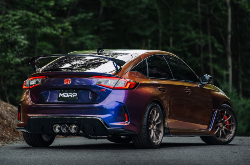 MBRP 23+ Honda Civic Type R FL5 SS 3in Cat-Back Exhaust w. Triple Cent ...
