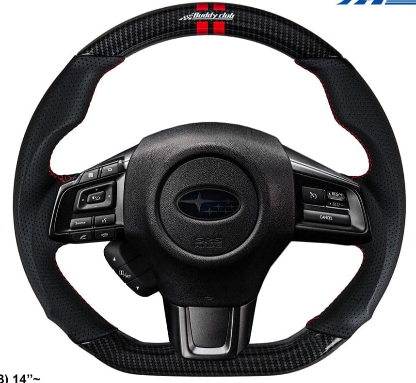 Buddy Club 2015-2021 WRX/ STi Carbon Style Sport Steering Wheel