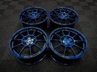 Ruedas escalonadas BC Forged KZ10 Obsidian Blue S2000 de 17x7,5" y 17x9"