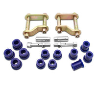 SuperPro 2005-2010 Nissan Frontier LE Rear Greasable Shackle and Bushing Kit