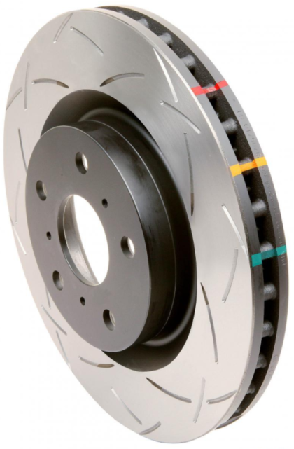DBA 2017+ Honda Civic Type R FK8 Rear Slotted 4000 Series Rotor | 43701S