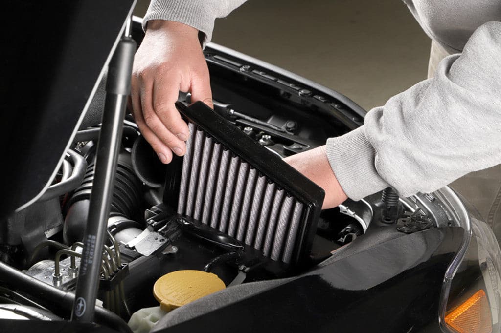 GrimmSpeed 12-20 Subaru BRZ/FRS/86 (17-19 Auto Trans/Plastic IM) Dry-Con Perf Panel Air Filter