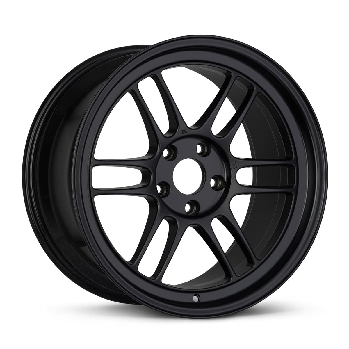 Enkei RPF1 18x9 5x114.3 35mm Offset 73mm Bore Black Wheel G35/350z