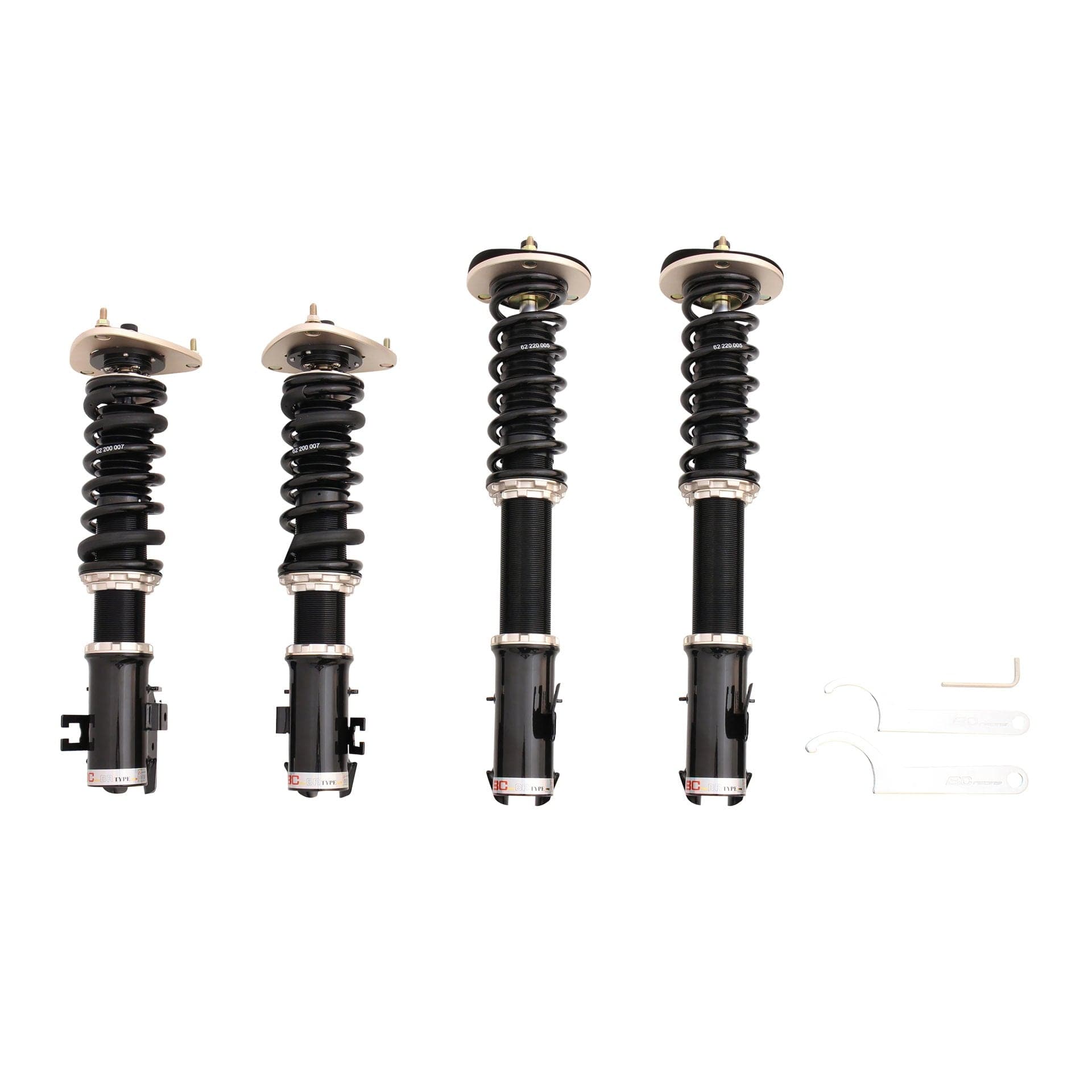 BC Racing BR Coilovers for 90-94 Subaru Legacy