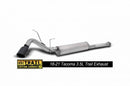 Gibson 16-23 Toyota Tacoma 3.5L 2.5in Cat-Back Single Exhaust System Stainless-Black Elite