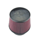 Injen High Performance Air Filter - 4.50 Black Filter 6.75 Base / 5 Tall / 5 Top