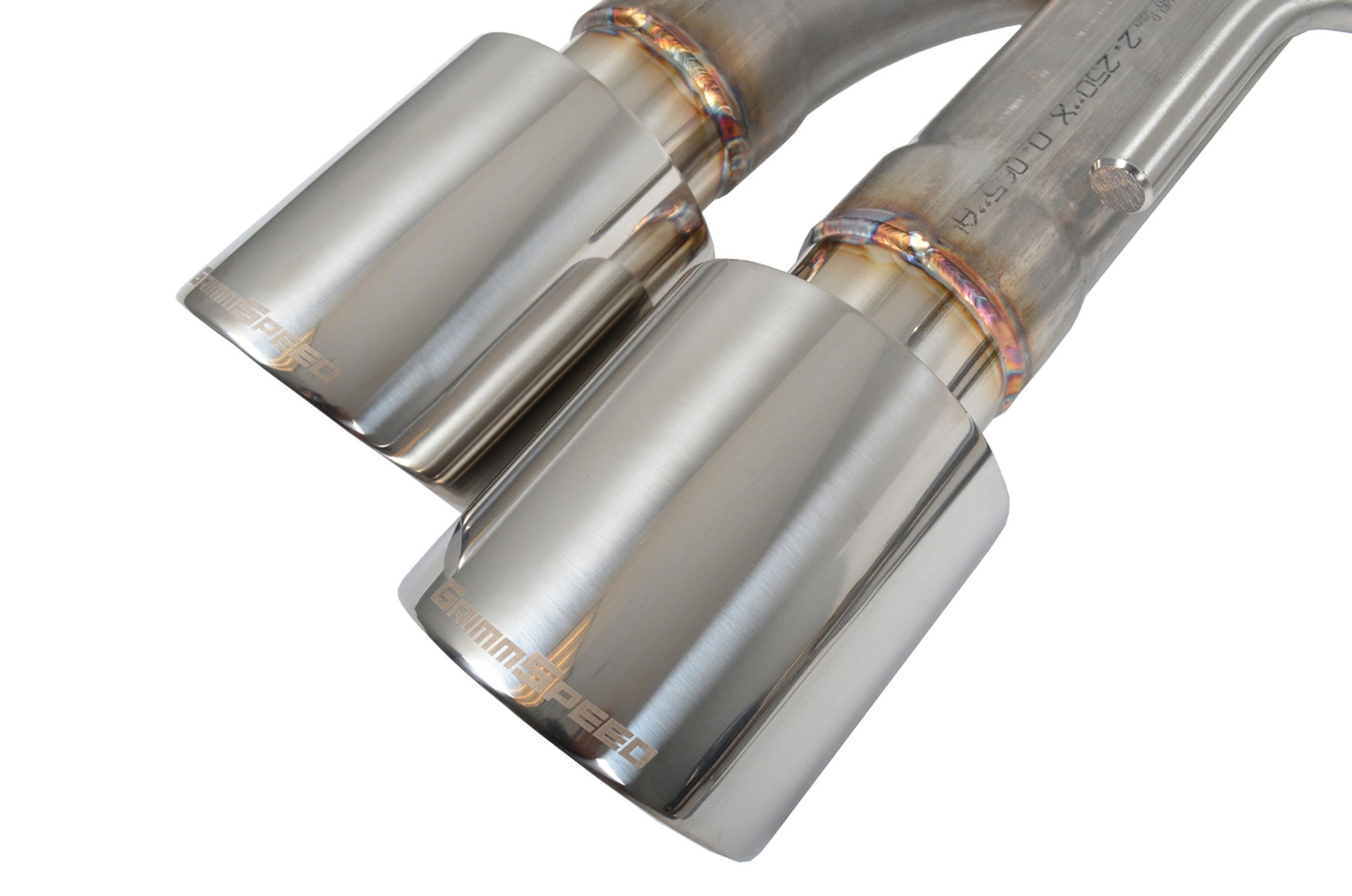 GrimmSpeed 11-14 Subaru WRX / 08-14 Subaru STI Hatch Non-Resonated Catback Exhaust System