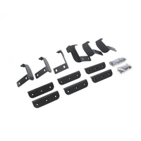 Go Rhino 2022 Toyota Tundra Crew Max Soportes para escalones laterales Dominator Extreme - Tex. Negro