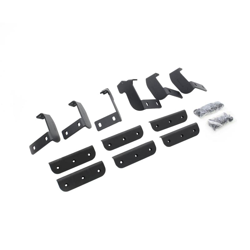 Go Rhino 2022 Toyota Tundra Crew Max Soportes para escalones laterales Dominator Extreme - Tex. Negro