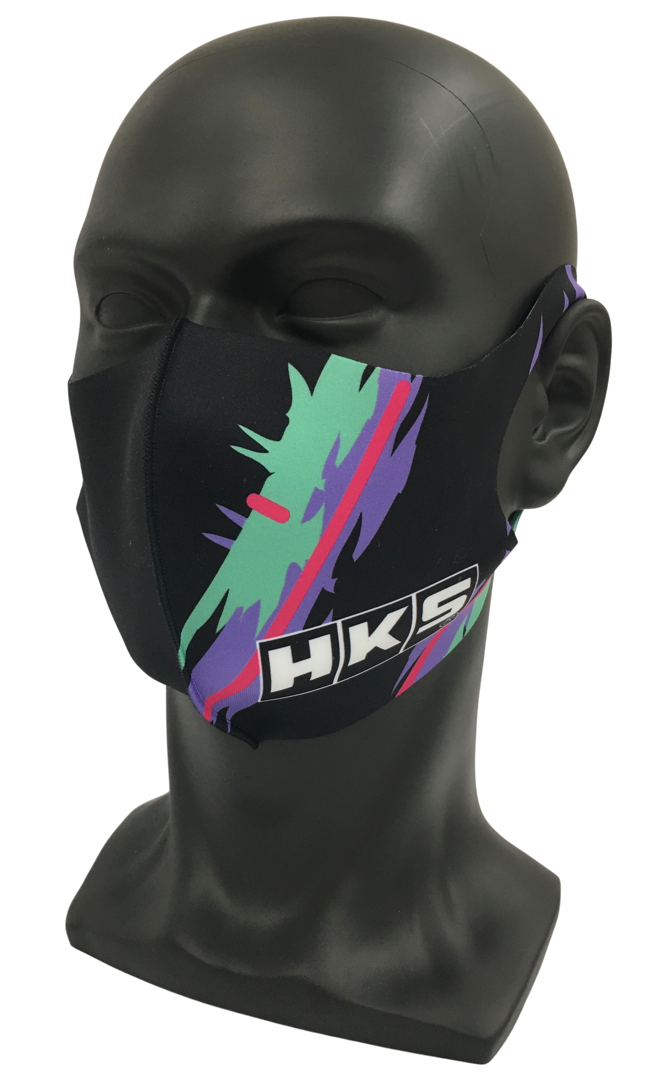 HKS Oil Livery Graphic Face Mask (L)