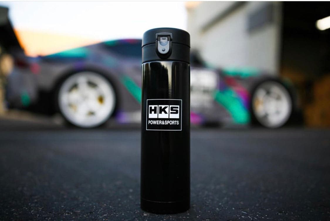 HKS Limited Edition Stainless Black Bottle
