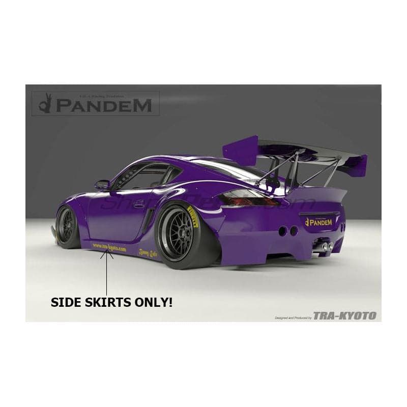 GReddy 09-12 Porsche Cayman Pandem Rocket Bunny Side Skirts Only
