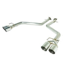 Remark Single Wall Axleback Exhaust for 2017+ Lexus IS200T / IS300 / IS350 RWD AWD