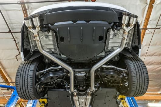 Observación Escape con eje trasero de doble pared quemado para Lexus IS200T / IS300 / IS350 RWD AWD 2017+