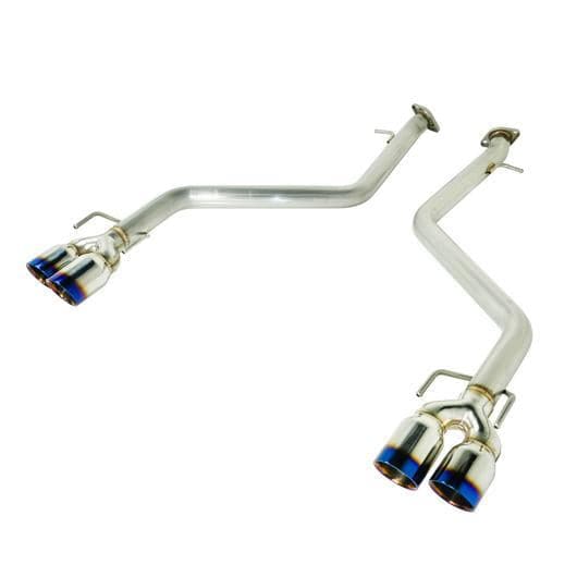 Observación Escape con eje trasero de doble pared quemado para Lexus IS200T / IS300 / IS350 RWD AWD 2017+