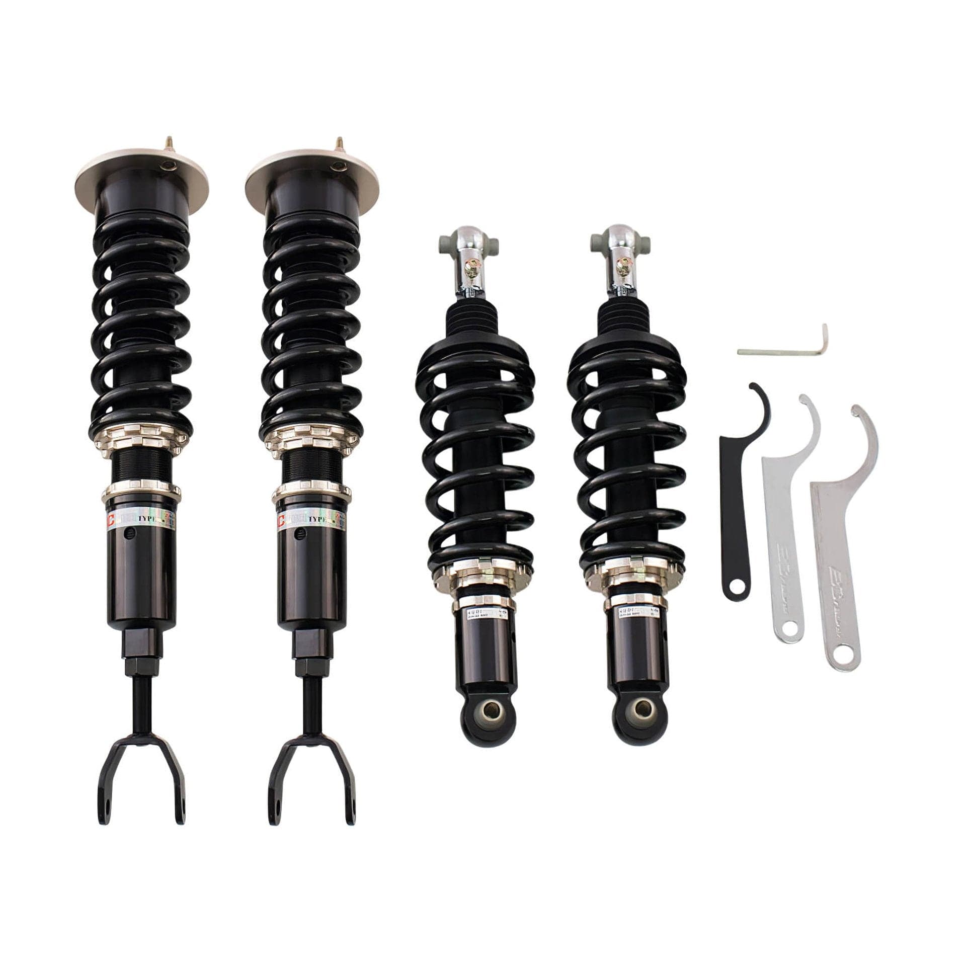 BC Racing BR Coilovers for 96-01 Audi A4 AWD