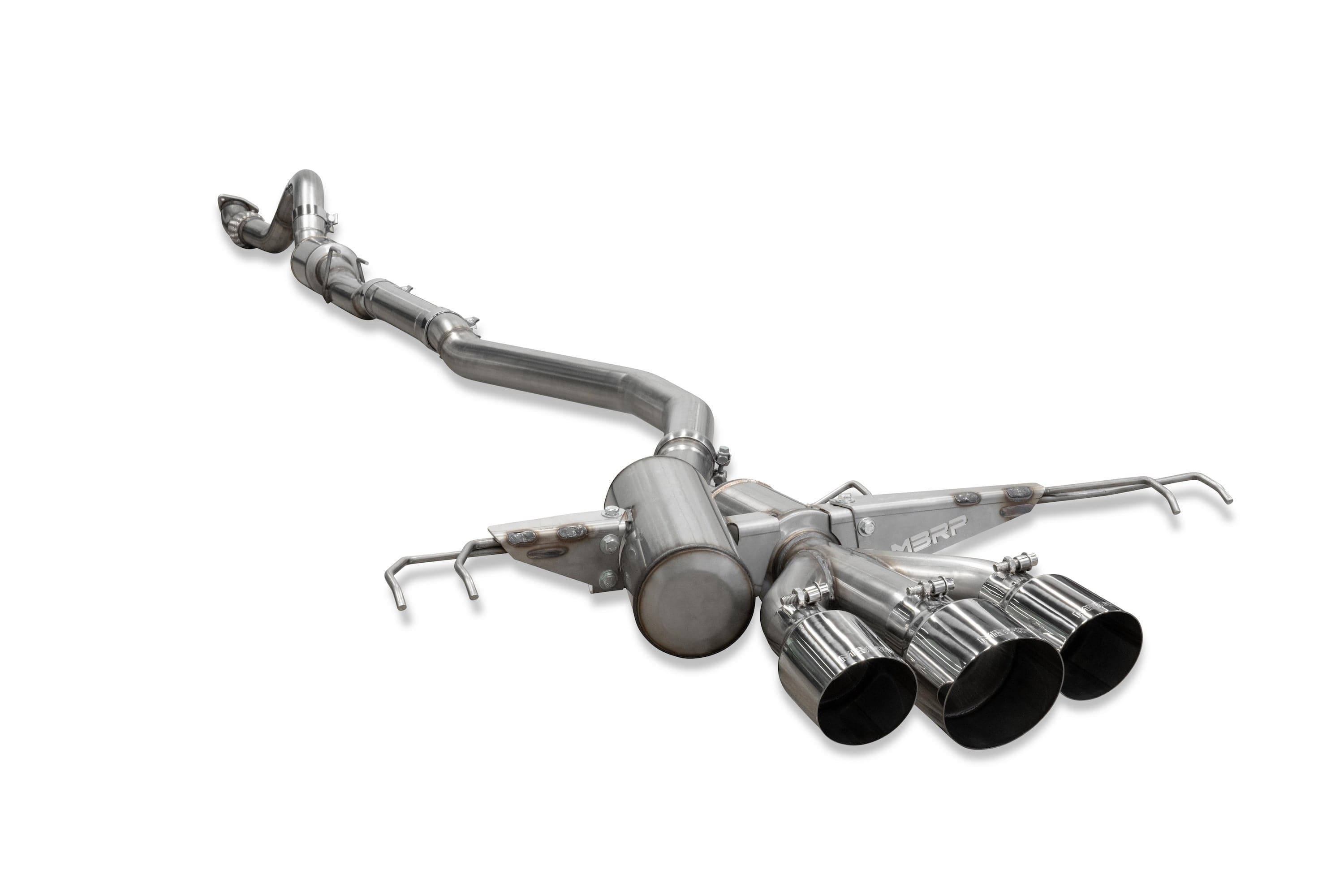 MBRP 17-22 Honda Civic Type R 2.0L T304 Stainless Steel 3.0in Cat-Back w/Front Pipe