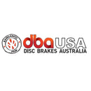 DBA Rear Slotted 4000 Series Rotor for Subaru BRZ/Scion FR-S/Toyota 86/GR86/WRX (42663S-10)