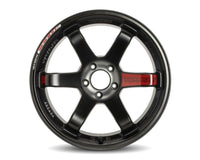 Volk Racing TE37 SL Black Edition III 18x9.5" +21 5x114.3  Wheel in Pressed Black Rim REDOT