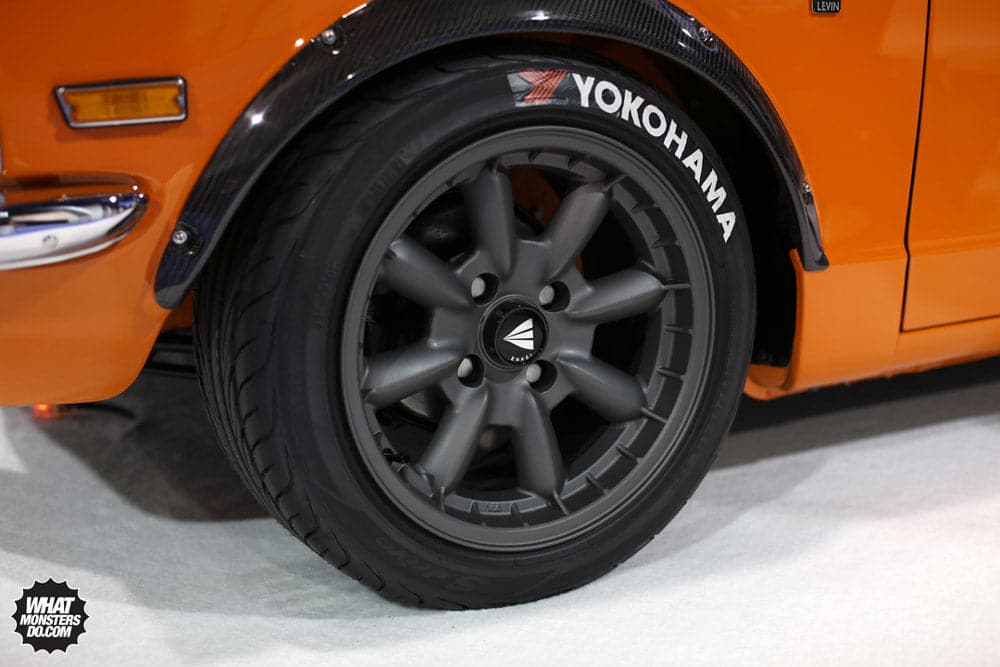Enkei Compe 15x8 0mm Offset 4x114.3 Bolt Pattern 72.6mm Bore Dia Matte Gunmetal Wheel