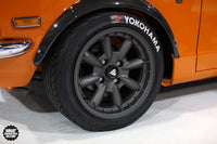 Enkei Compe 15x8 0mm Offset 4x114.3 Bolt Pattern 72.6mm Bore Dia Matte Gunmetal Wheel
