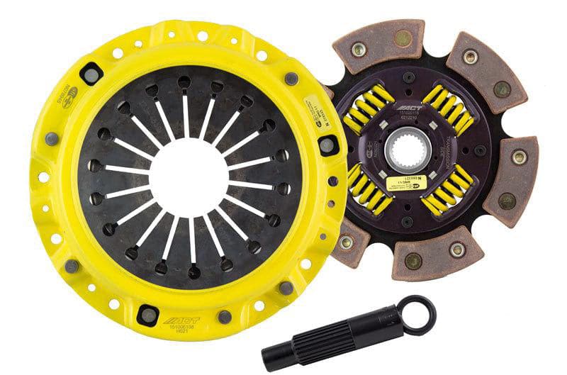 ACT HD/Race Sprung 6 Pad Clutch Kit for 2000-2009 Honda S2000 (actHS1-HDG6)