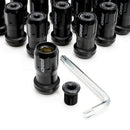 Rays Black 14x1.50 Formula FN-II Lug Nut Set 20 Special Lugs w. Black Cap