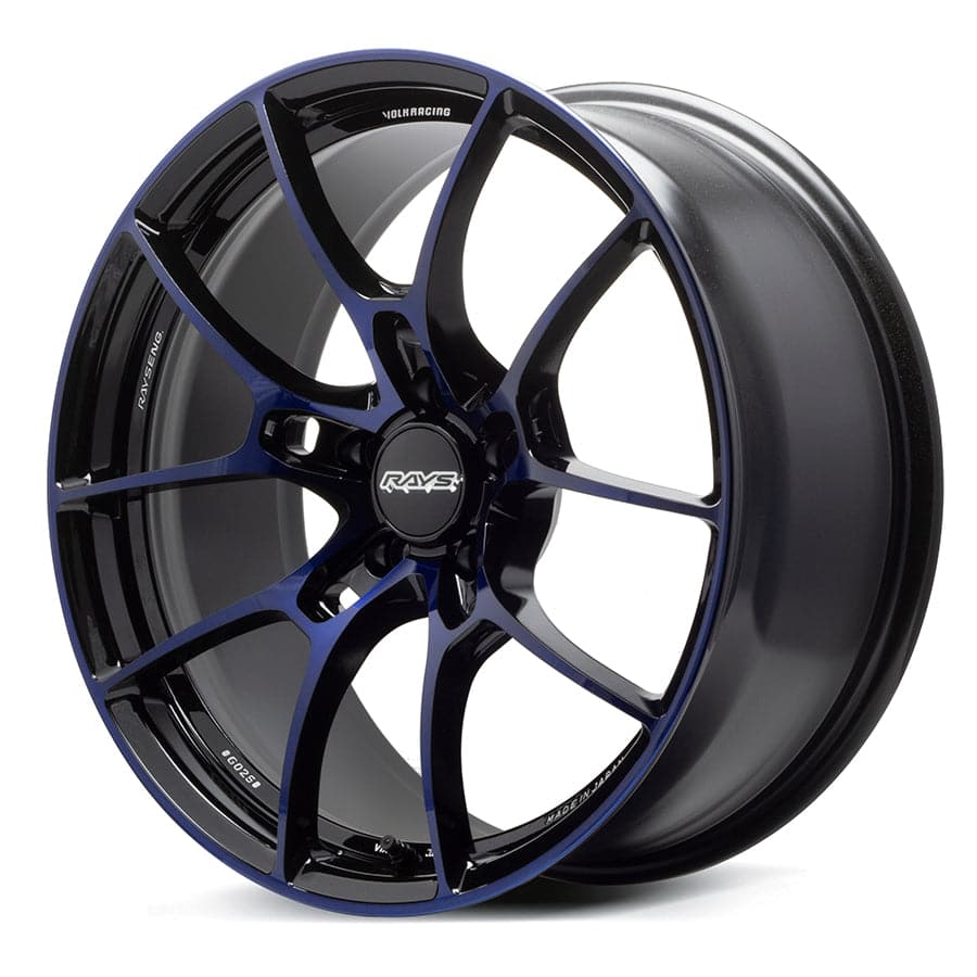 Volk Racing G025 19x9.5" 5x114.3 +38mm Wheel in Dark Blue/ DC