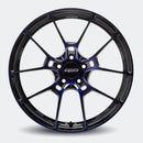Volk Racing G025 19x10.5" 5x114.3 +22mm Wheel in Dark Blue/ DC