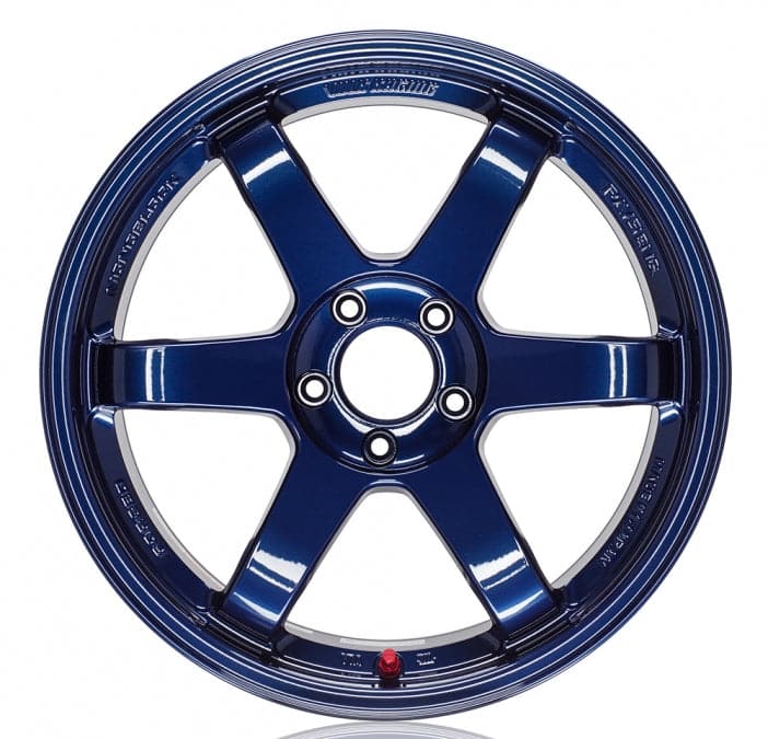 Volk Racing TE37SL 18x9.5" +38 5x120 Mag Blue Wheel