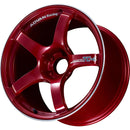 Advan TC4 18x9.5 +45 5-114.3 Racing Candy Red & Ring Wheel