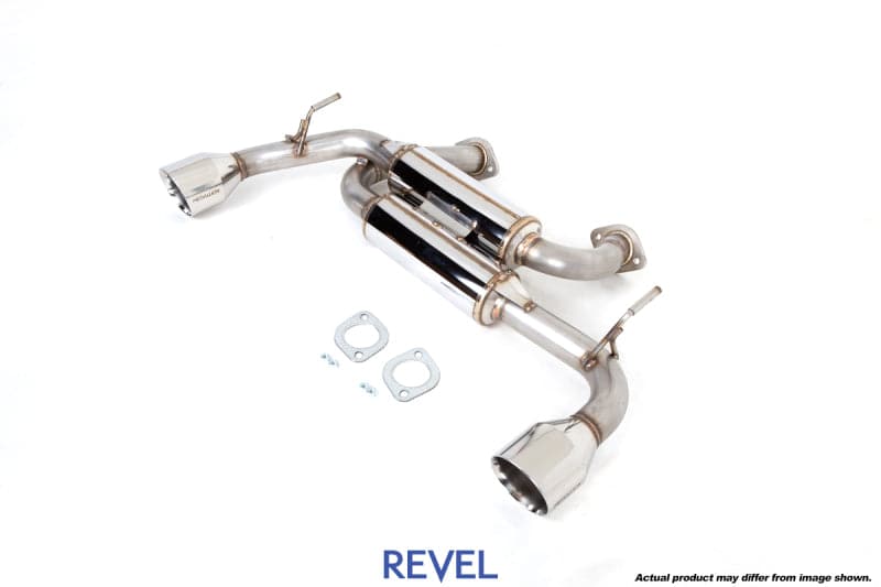 Revel Medallion Touring-S Catback Exhaust - Dual Muffler / Axle Back 2017 Infiniti Q60 3.0t RWD