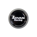 Advan Racing Center Cap - 63 Low Type Black | 