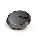 Advan Racing Center Cap - 73 Flat Type Hyper Black | 