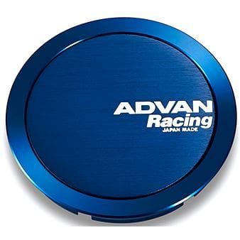 Advan Racing Center Cap - 73mm Full Flat - Blue