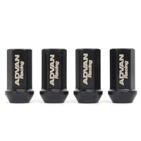 Advan Racing Lug Nuts 12X1.5 Black 4-Pack (YV0264) | 