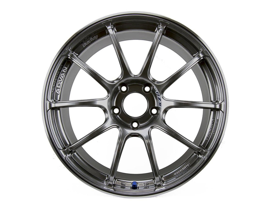 Advan Racing RZII 17x9.0 +63 5x114.3 Wheel in Racing Hyper Black ...