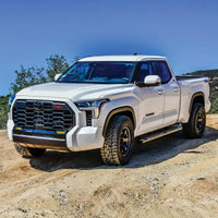 Westin 2022 Toyota Tundra Dbl Cab &amp; Crew Max R5 Barras de paso Nerf - Negro texturizado