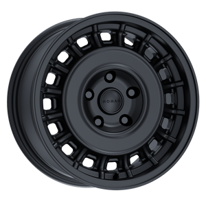 Nomad N502SB Arvo 17x8,5 pulgadas / 6x139,7 BP / 0 mm de desplazamiento / 106,1 mm de diámetro - Rueda negra satinada