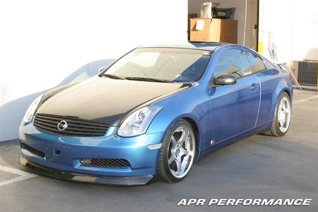 APR Performance Carbon Fiber Front Lip Infinty/G35(none sport package) 2003-2006 | 