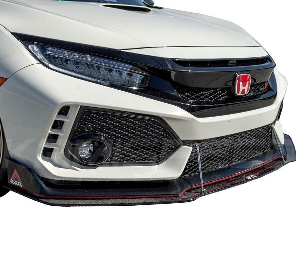 Type r outlet front splitter