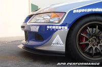 APR Performance Carbon Fiber Wind Splitter With Rods Evolution 8 2003-2005