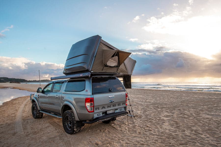 esperance rooftop tent ARB Esperance Compact Hard Shell Rooftop Tent – KamiSpeed.com
