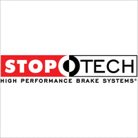 StopTech 07-13 Mazdaspeed3 Front BBK w/ Red ST-40 Calipers Slotted 332x32mm Rotors and Pads