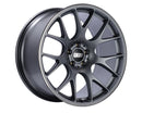 BBS CH-R 18x9" 5x120 +44 Satin Titanium Polished Rim Protector Wheel (CH133TIPO)