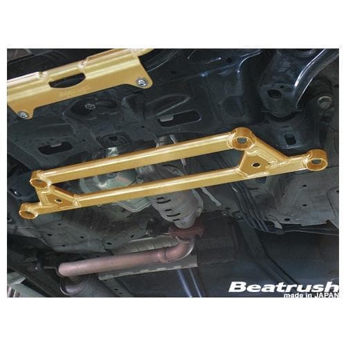 Beatrush Front Member Support Bar for the Honda CR-Z, Fit, and Insight