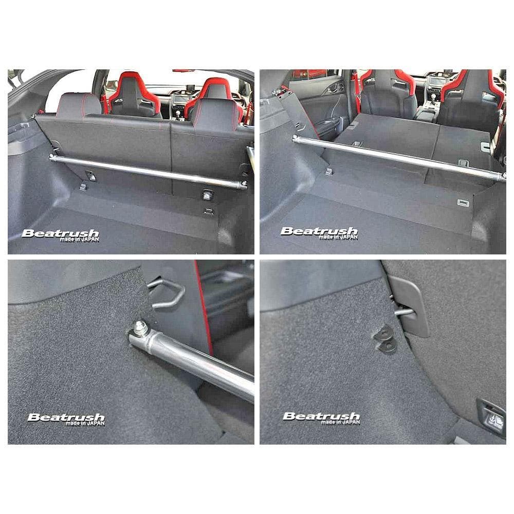 Beatrush Rear Strut Tower Bar for 2017+ Honda Civic Type R