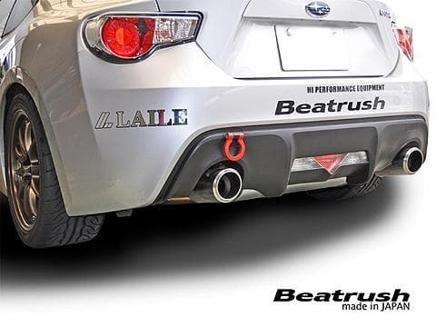 Beatrush Front Rear Tow Hook Red