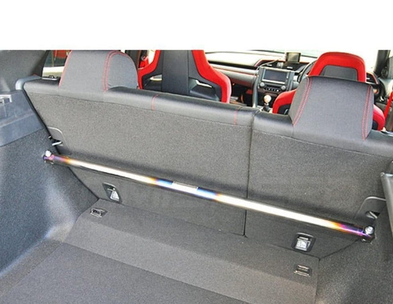 Beatrush Titanium Rear Strut Bar | 2017+ Honda Civic Type R (S84070-RTV)